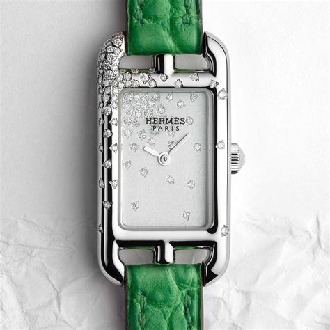 hermes nantucket diamond watch|hermes nantucket price.